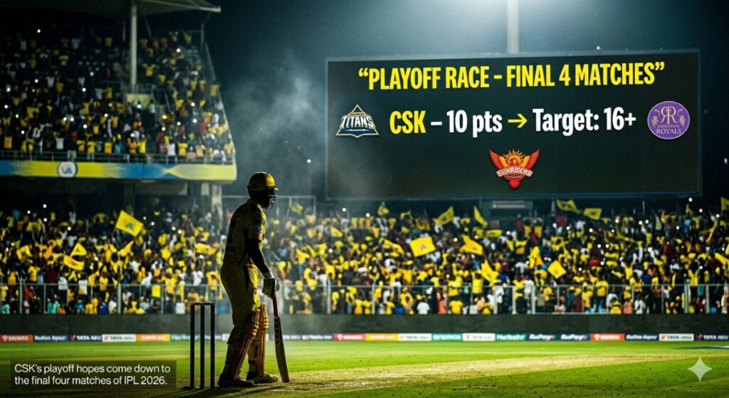 Chennai Super Kings Playoff chances