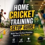 Home Cricket Training Setup Guide for any budget