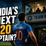 Sanju Samson captaining in T20 match
